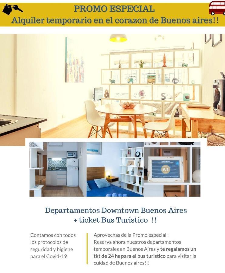 Departamento Downtown Buenos Aires Apartman Kültér fotó
